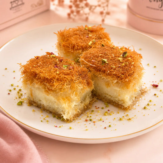 Kunafa mit Schmand